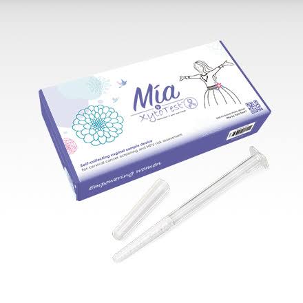 Mia by XytoTest product packaging and collection device from Mel-Mont Medical